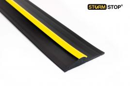 15mm Black/Yellow Rubber Garage Threshold Seal Kit gallery image 4