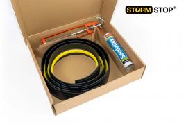 15mm Black/Yellow Rubber Garage Threshold Seal Kit gallery image 2