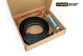 20mm Black Rubber Garage Threshold Seal Kit gallery image 2