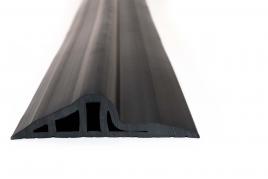 30mm Black Rubber Garage Threshold Seal gallery image 2
